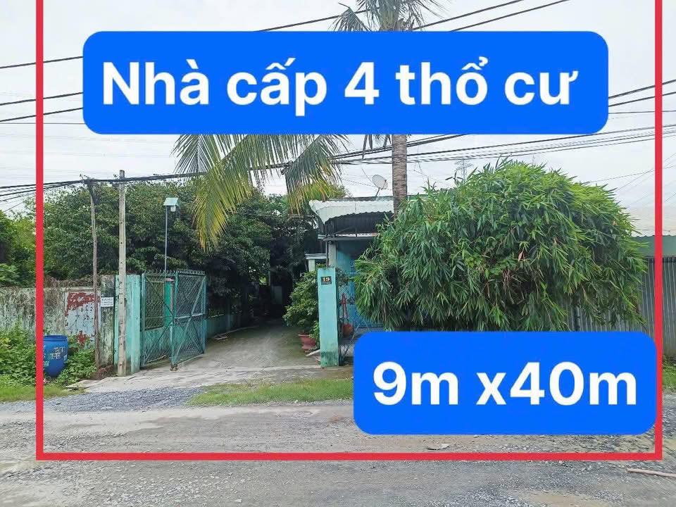Nhà cấp 4 Củ Chi 360m² giá 3 tỷ - Mặt tiền đường kinh doanh sầm uất!