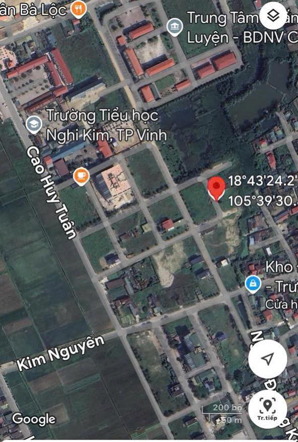 Đất Teco Nghi Kim 126m² giá 3 tỷ - Đường rộng thoáng mát!