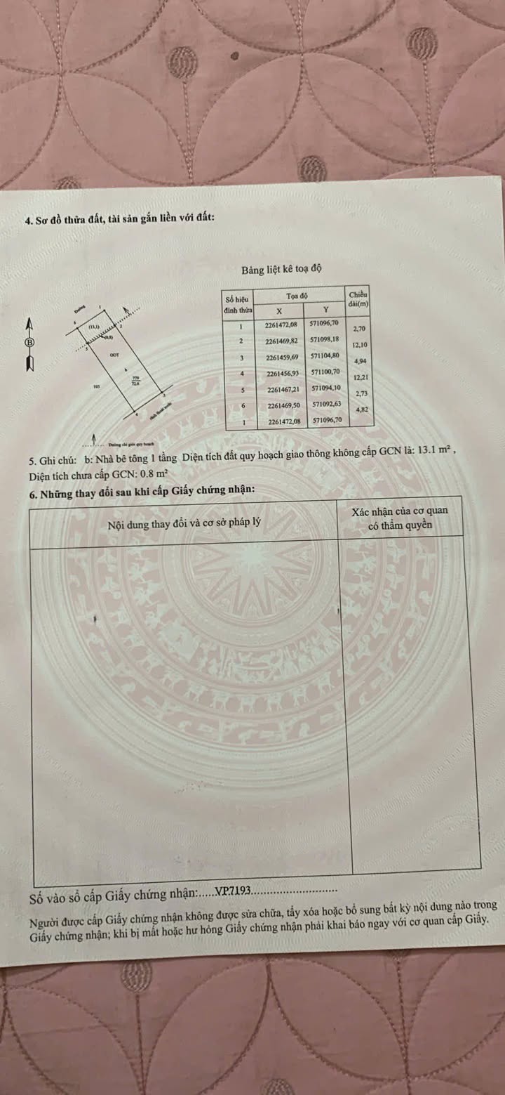 Nhà 2 tầng Hạ Long, Nam Định 72m² giá 2.49 tỷ - Ô tô đỗ cửa ngay chợ