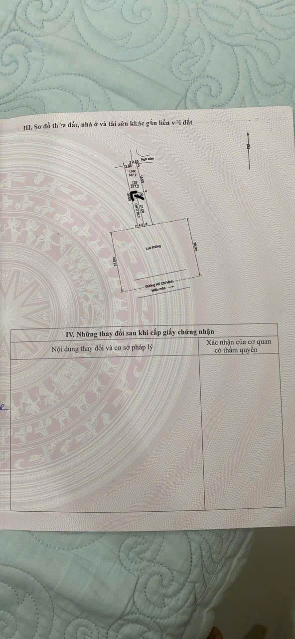 Đất mặt đường Hồ Chí Minh, Lương Sơn 217m² giá 21 tỷ - Cơ hội đầu tư hiếm có!