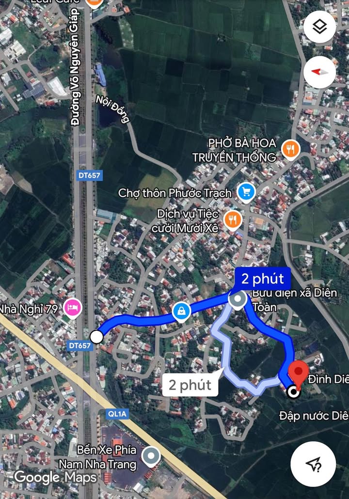 Đất nền Diên Toàn, Diên Khánh 227m² giá 1.9 tỷ - Cơ hội đầu tư tuyệt vời!