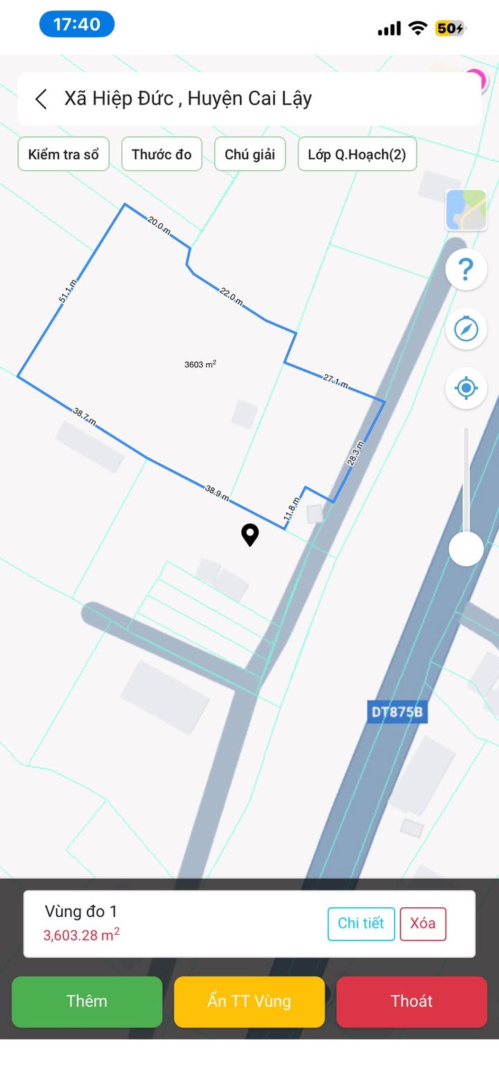 Bán 3.600m² vườn sầu riêng Hiệp Đức - Mặt tiền 28m, giá 4.5 tỷ thương lượng!