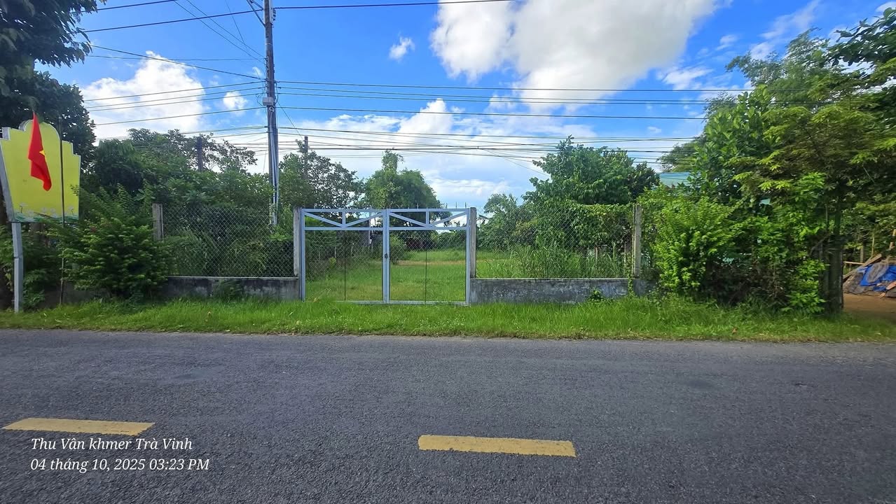 Đất thổ cư 300m² đường TL914, xã Ngũ Lạc, huyện Duyên Hải - Giá chỉ 1,5 tỷ!