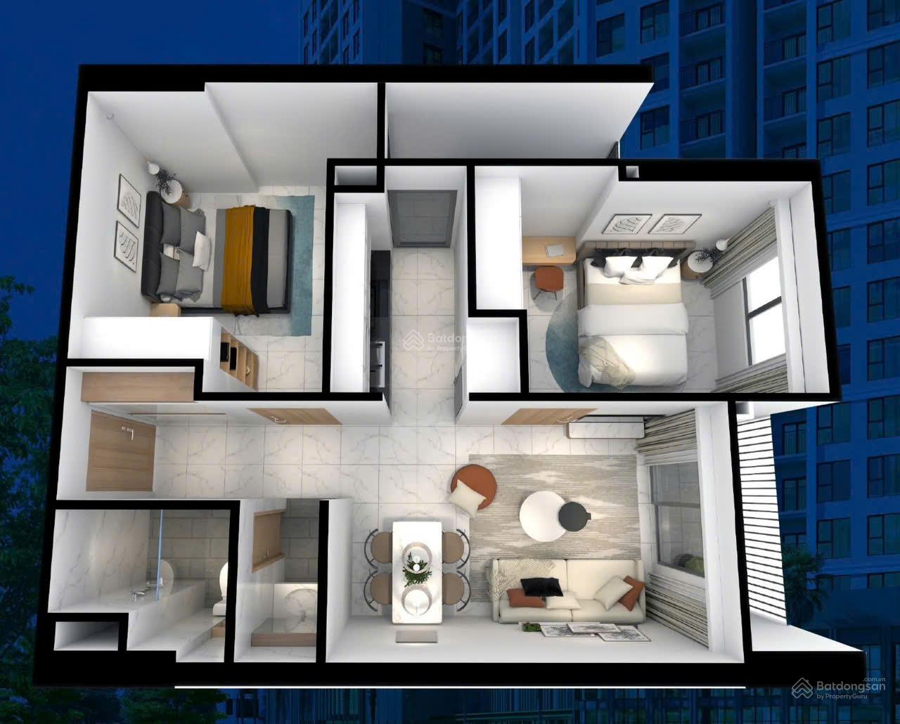 Căn hộ PG Aura An Đồng 57m² giá 1.32 tỷ - Sẵn sàng nhận nhà quý 1/2026!