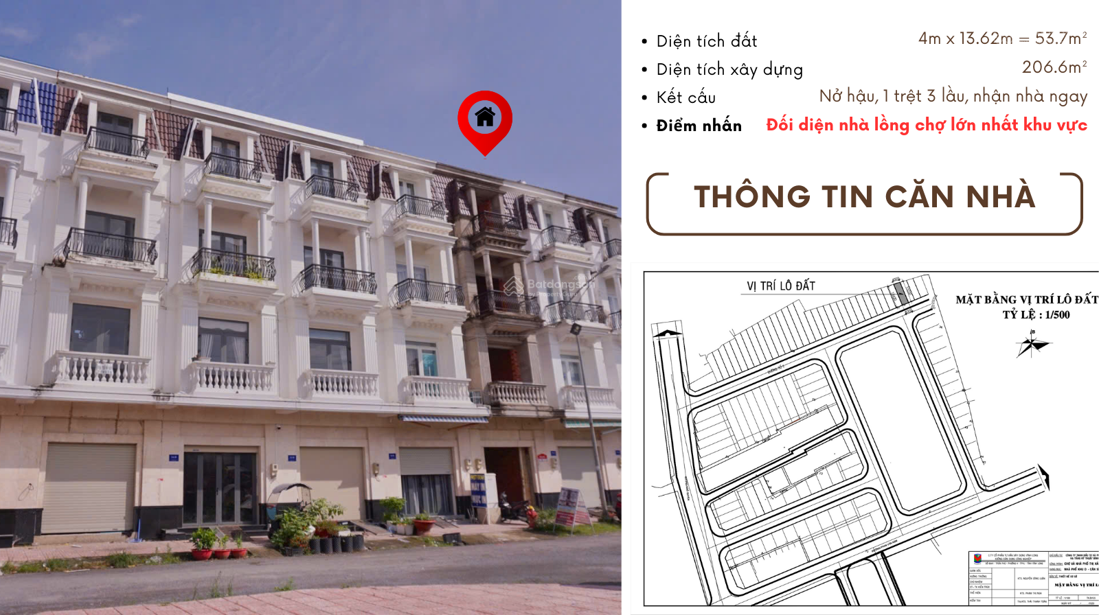 Bán shophouse 53,7m2 tại Bình Minh, Vĩnh Long giá chỉ 6,799 tỷ - Cơ hội đầu tư lý tưởng!