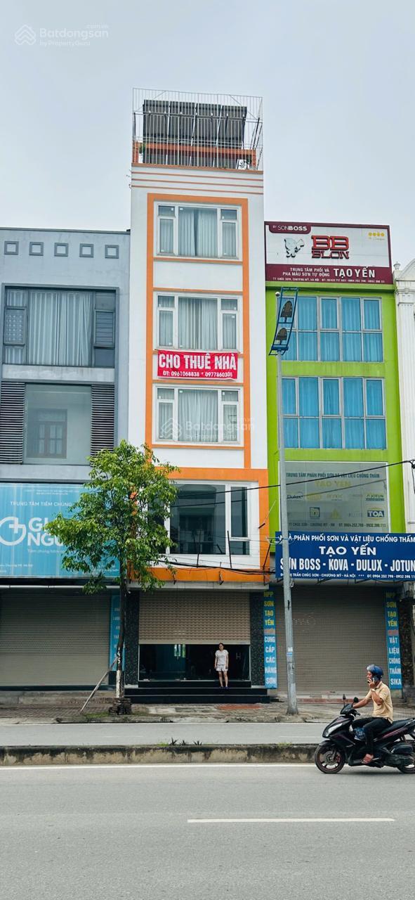 Cho thuê mặt bằng thương mại trung tâm hành chính Chương Mỹ, Hà Nội 222m² - Vị trí đắc địa, phù hợp nhiều loại hình kinh doanh!