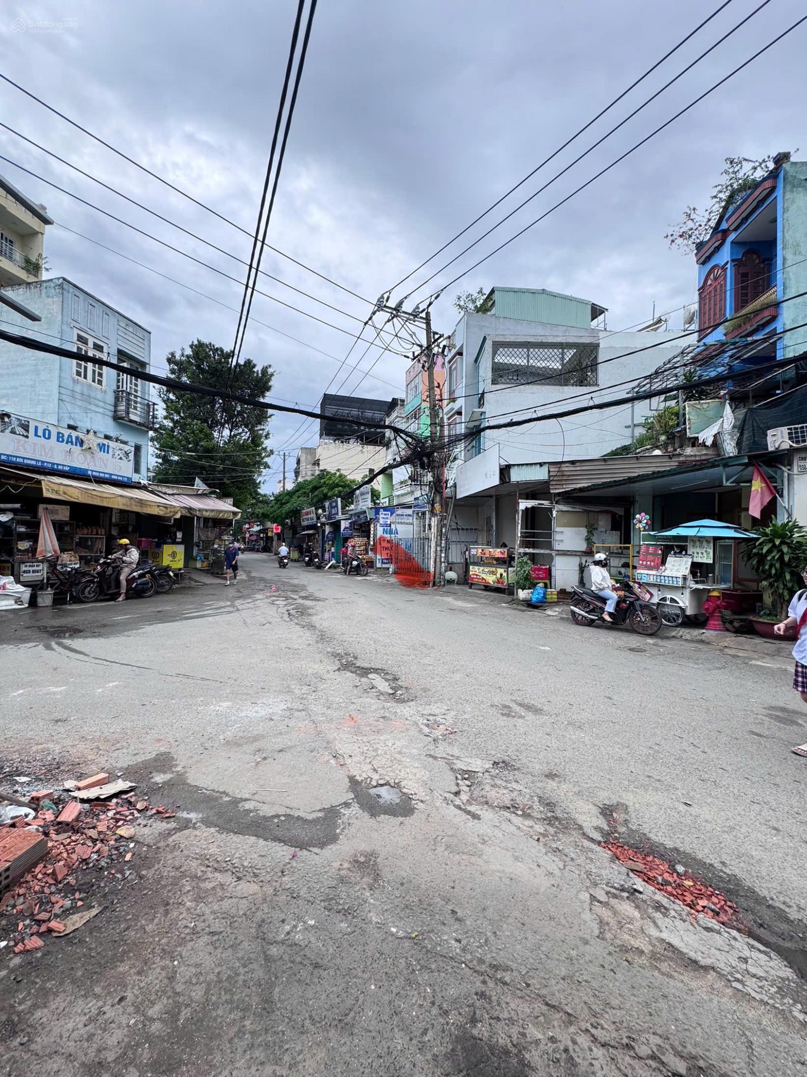 Bán nhà mặt tiền Bùi Quang Là, P12, Gò Vấp, 102m² - Vị trí kinh doanh đắc địa