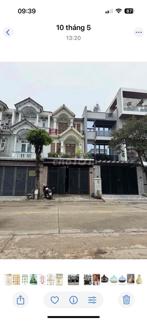Nhà nguyên căn 1 trệt 2 lầu tại TTHC Dĩ An 250m² giá 15 triệu - Thích hợp làm văn phòng hoặc ở