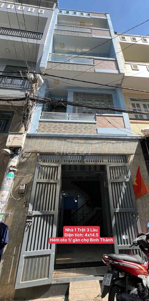 Nhà nguyên căn hẻm ô tô gần chợ Bình Thành 58m² giá 10 triệu - Sẵn sàng vào ở!