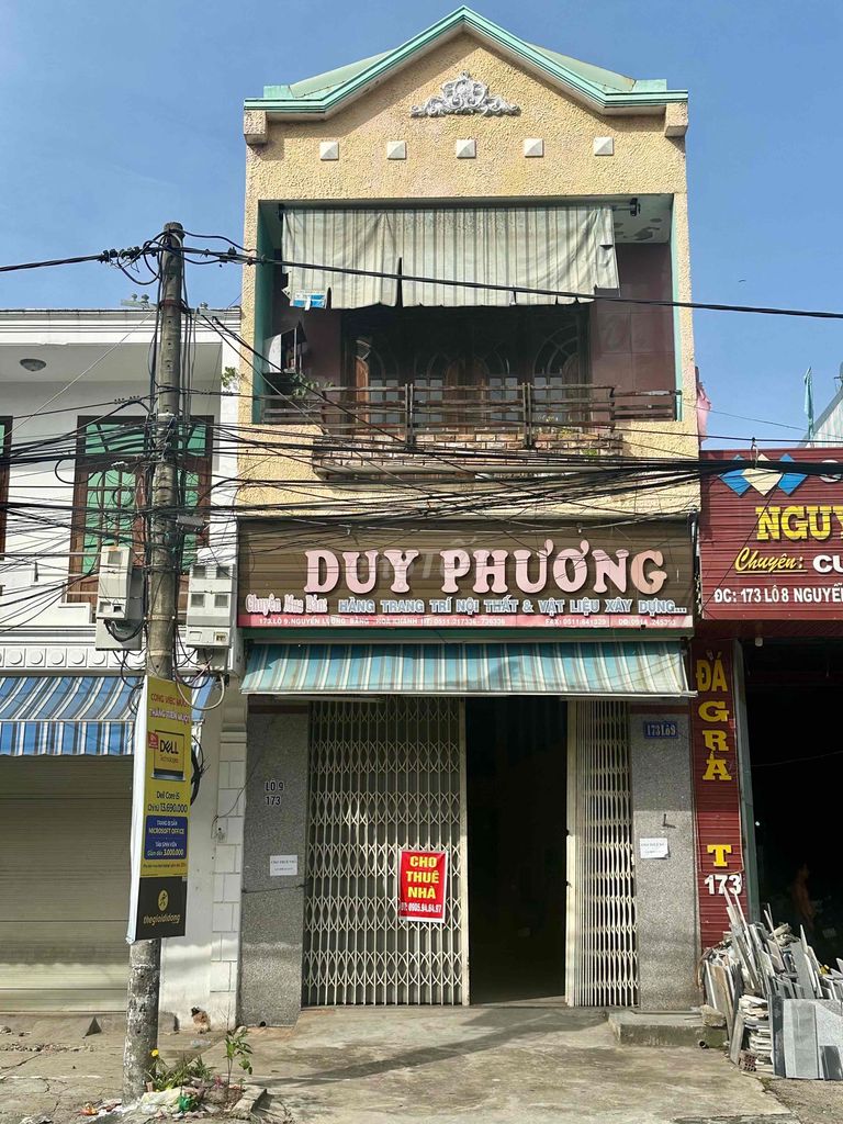 Nhà cho thuê mặt tiền Nguyễn Lương Bằng 100m² giá 15 triệu - Kinh doanh thuận lợi!