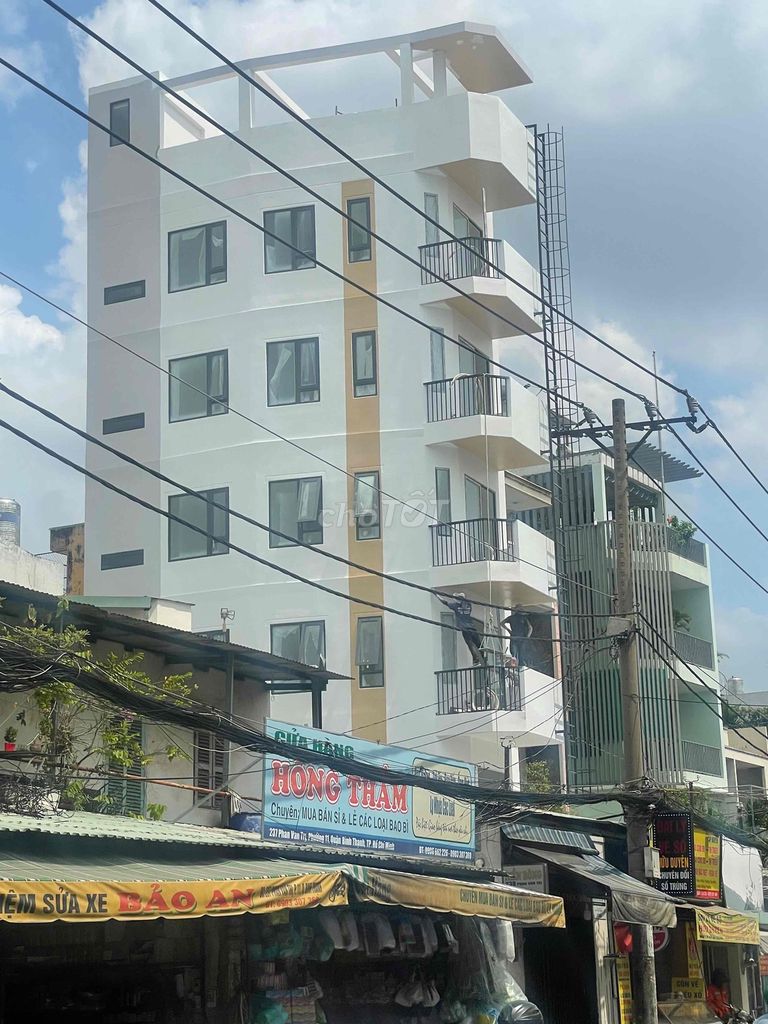 Nhà cho thuê mặt tiền Phan Văn Trị, Quận Bình Thạnh, 50m² giá 55 triệu - View Landmark 81 tuyệt đẹp!