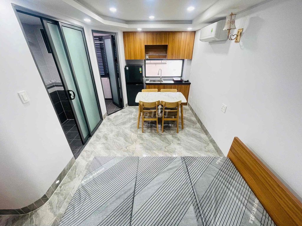 Studio cho thuê tại Gò Vấp 25m² giá 5 triệu - Nội thất hiện đại, máy giặt riêng!