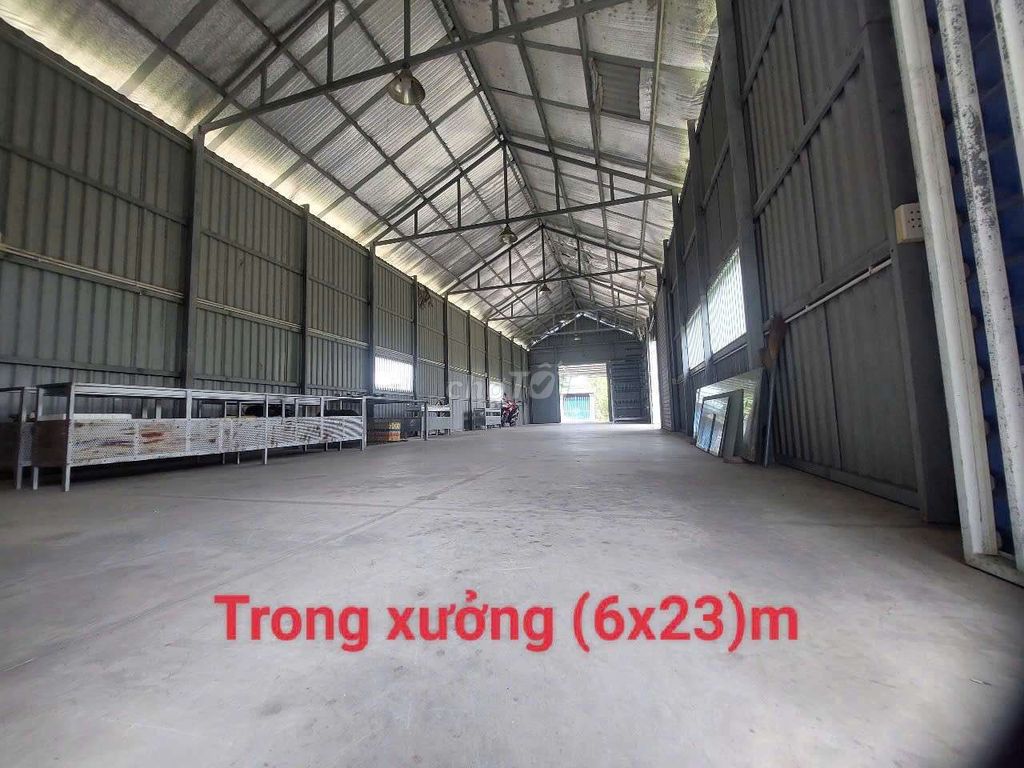 Xưởng cho thuê 138m² tại Củ Chi - An ninh tốt, tiện giao thông!
