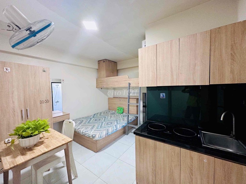 Căn hộ cho thuê tại Phú Thọ Hòa 20m² giá 3.9 triệu - Full nội thất sang trọng