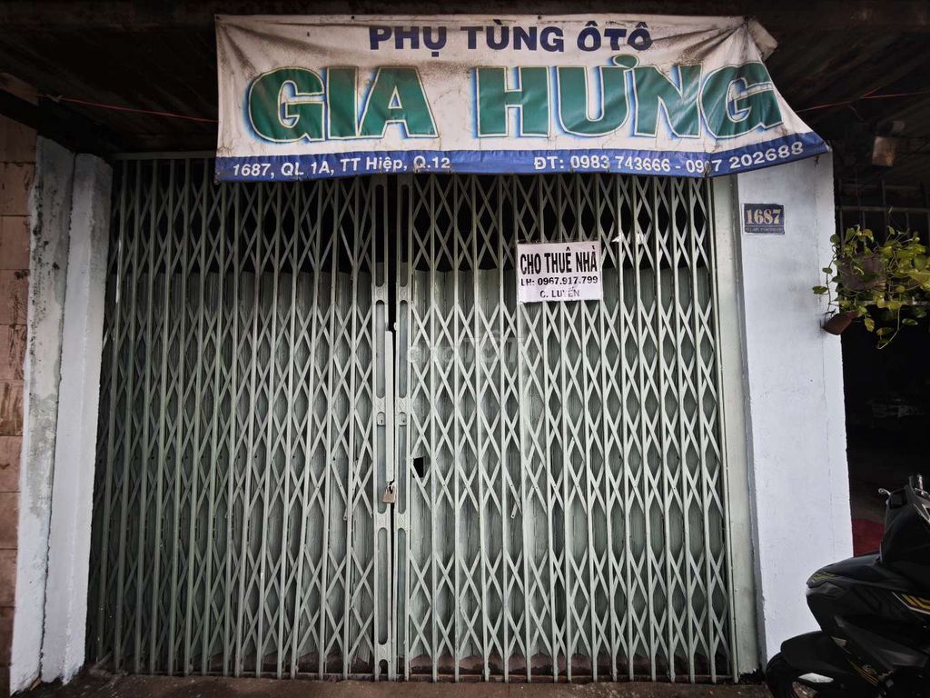 Nhà cho thuê mặt tiền Quốc lộ 1, Quận 12, giá 11 triệu - Kinh doanh thuận lợi!