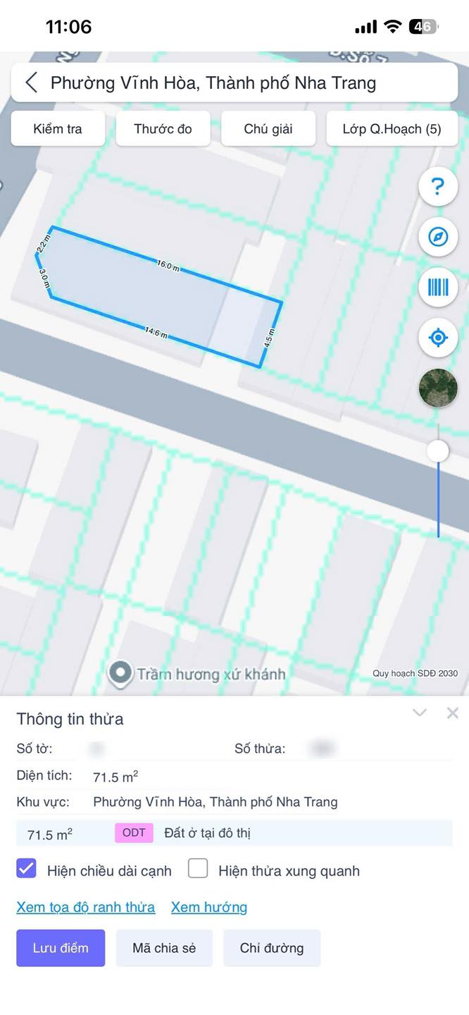 Nhà cấp 4 góc 2 mặt tiền đường Tây Mương, Hòn Xện 71.5m² giá 5.2 tỷ - Đầu tư sinh lời!