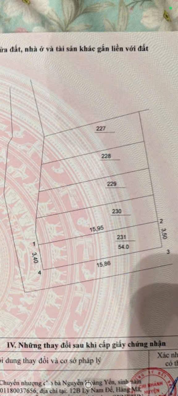 Đất thổ cư tại Thôn Quang Hiền, Thường Tín 54m² giá chỉ 2 tỷ - Cơ hội đầu tư hiếm có!