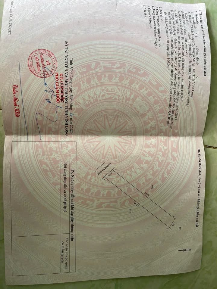 Đất nền Tân Long Hội, Mang Thít, Vĩnh Long 200m² chỉ 350 triệu - Cơ hội đầu tư tuyệt vời!