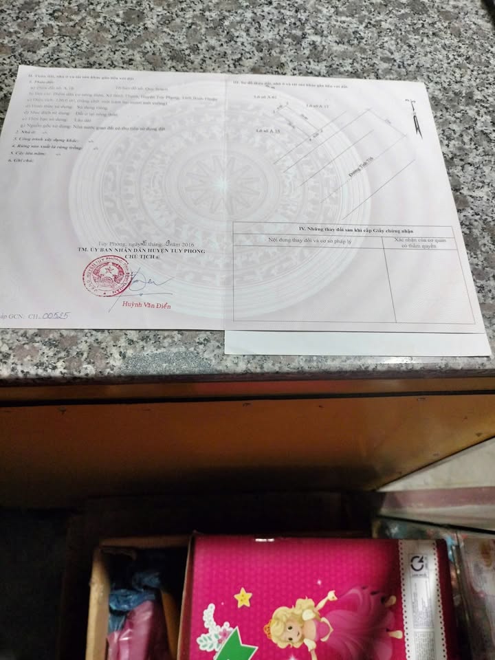 Lô đất thổ cư mặt tiền Võ Thị Sáu, Tuy Phong - Diện tích 716m², giá 1.8 tỷ - Cơ hội đầu tư hấp dẫn!