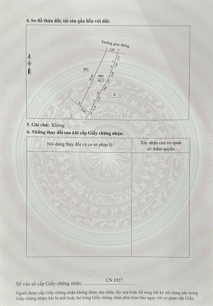 Đất thổ cư Khu 9, Phường Thanh Miếu, 93,7m² giá 3,9 tỷ - Cơ hội đầu tư tuyệt vời!