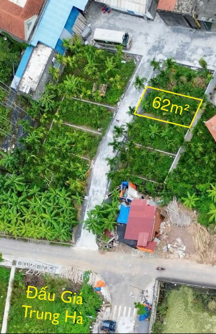 Đất nền Hà Tây, Trung Hà 62m² giá 900 triệu - Cơ hội đầu tư tuyệt vời!