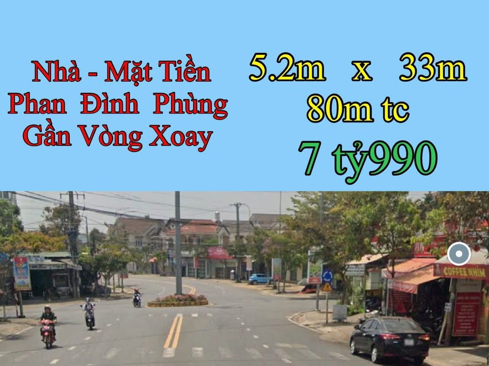 Bán nhà mặt tiền Phan Đình Phùng, Bảo Lộc 171.6m² giá 7.99 tỷ - Cơ hội kinh doanh tuyệt vời!