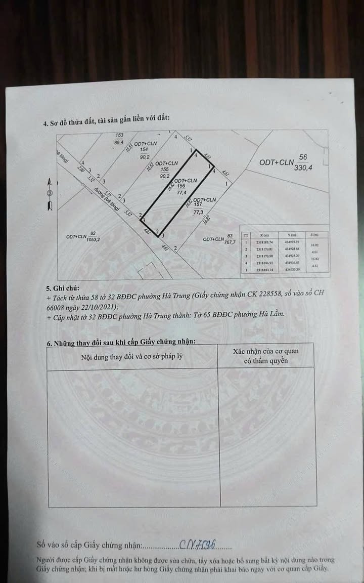 Đất nền khu Hà Trung 2, Hạ Long 77.4m² giá 1.35 tỷ - Mặt tiền rộng, ô tô vào tận nơi!