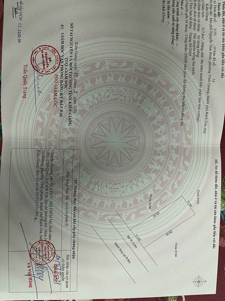 Nhà vườn đường Hồ Văn Huê, Rạch Giá 317m² giá 1.3 tỷ - Cơ hội đầu tư hấp dẫn!