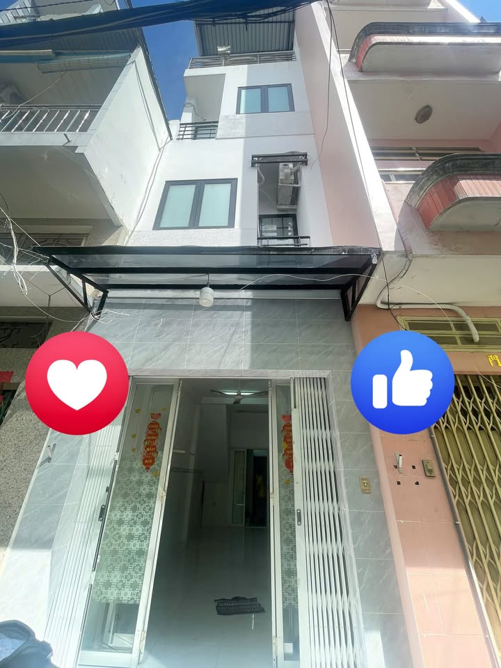 Nhà cho thuê hẻm đường Trần Bình Trọng, Quận 5 - Diện tích 30m², Giá 15 triệu/tháng - Nhà mới đẹp, sẵn sàng vào ở!