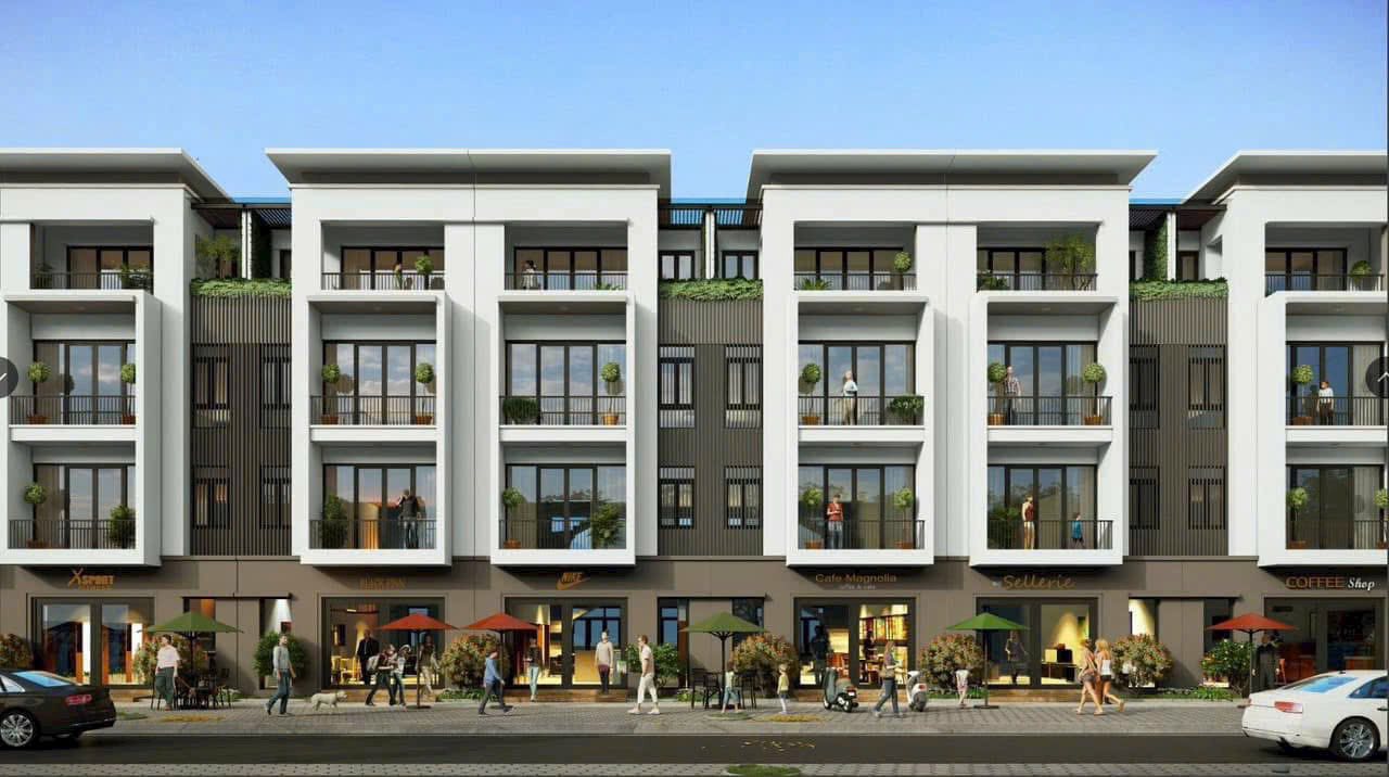 Townhouse An Dương Vương Lào Cai 123.5m² giá 8.5 tỷ - View sông Hồng tuyệt đẹp!