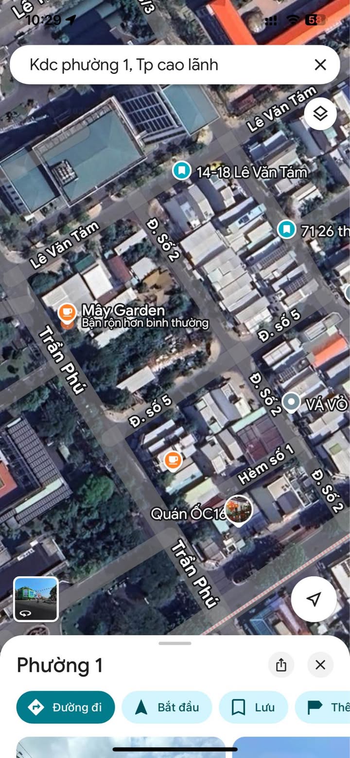 Đất nền KDC Phường 1, Đường Số 5, 76.5m² giá 2.8 tỷ - Cơ hội đầu tư sinh lời!