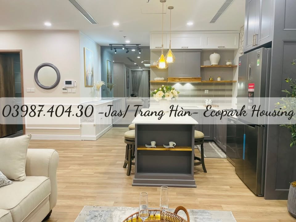 Căn hộ 3PN2WC cho thuê tại Onsen, Ecopark - Full nội thất cao cấp, view đẹp!