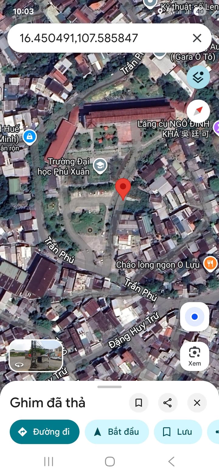 Đất nền 65m² kiệt 174 Trần Phú, giá 1 tỷ - Cơ hội đầu tư tuyệt vời!