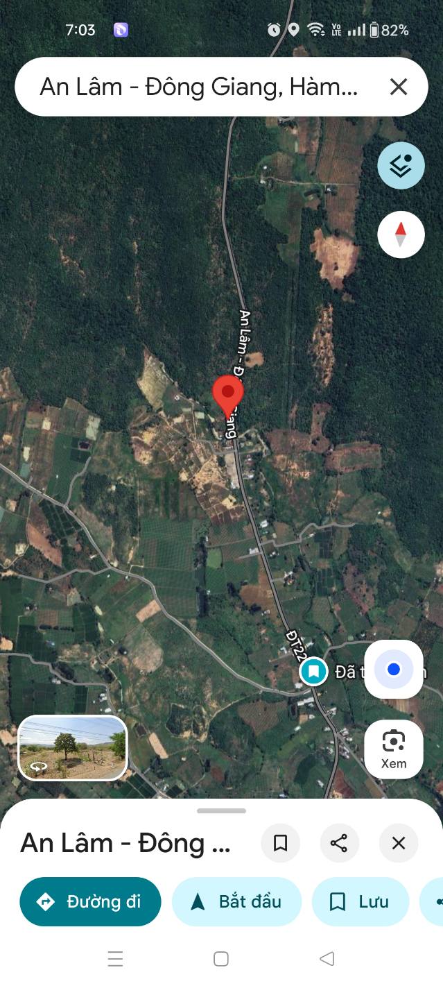 Đất nông nghiệp 25ha Hàm Phú giá 21 tỷ - Pháp lý rõ ràng, nhà cấp 4 sẵn có!