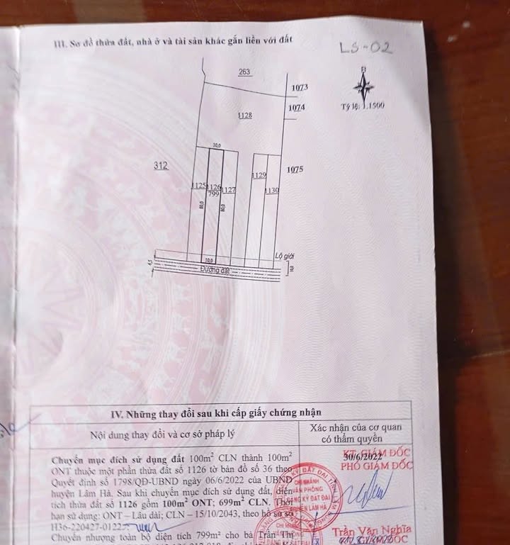 Đất nền Phúc Thọ 799m² giá 1.67 tỷ - Sổ đỏ chính chủ, bớt lộc cho người thiện chí!
