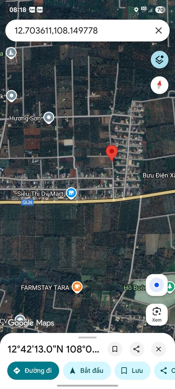 Đất thổ cư Tân An, Buôn Ma Thuột 125m² giá chỉ 750 triệu - Cơ hội đầu tư sinh lời!