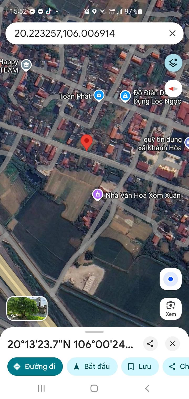 Đất nền đẹp tại xã Khánh Hòa, Ninh Bình - 127m² - Giá thỏa thuận hấp dẫn!