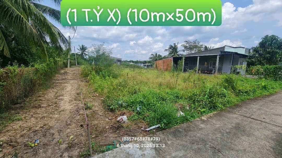 Đất vườn 1.000m² tại Mỹ Lương, TP Mỹ Tho - Sổ đỏ chính chủ, giá 1 tỷ!
