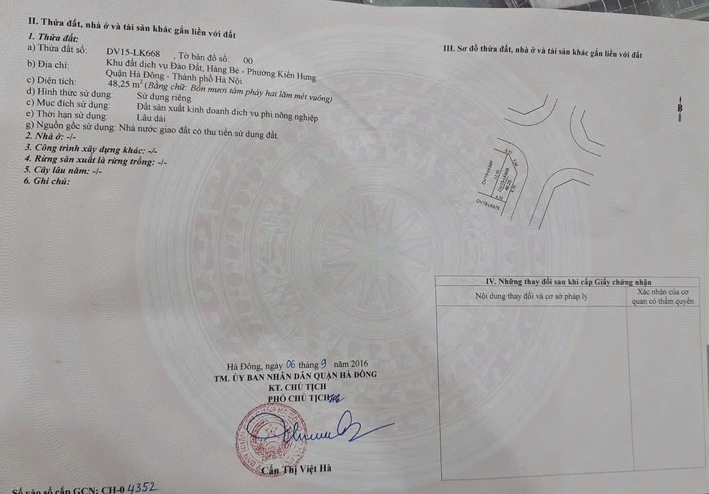 Đất Lô Góc Dịch Vụ Hàng Bè, Kiến Hưng 48m² giá 15 tỷ - Kinh doanh đắc địa!