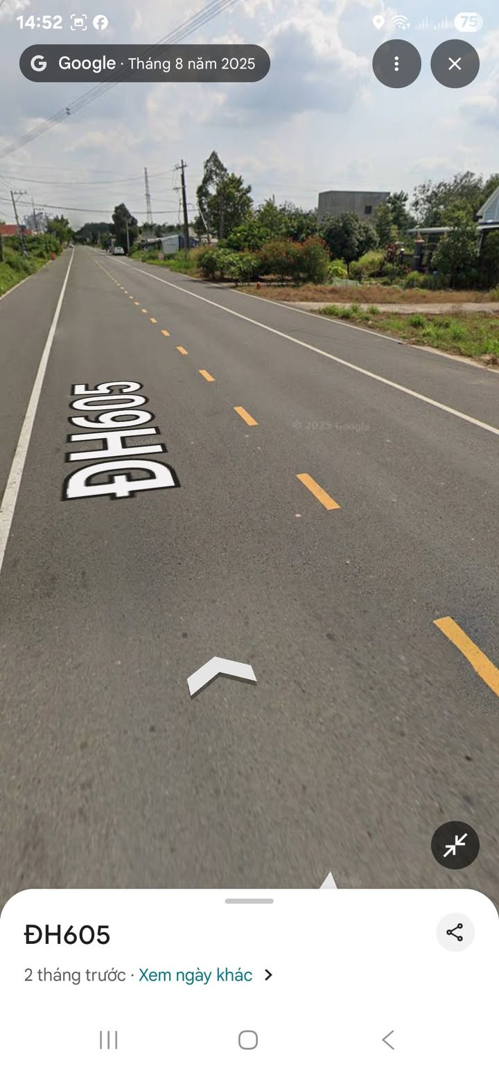 Đất mặt tiền ĐH 605 Bến Cát 2994m² giá 9 tỷ - Phù hợp làm kho, xưởng, biệt thự