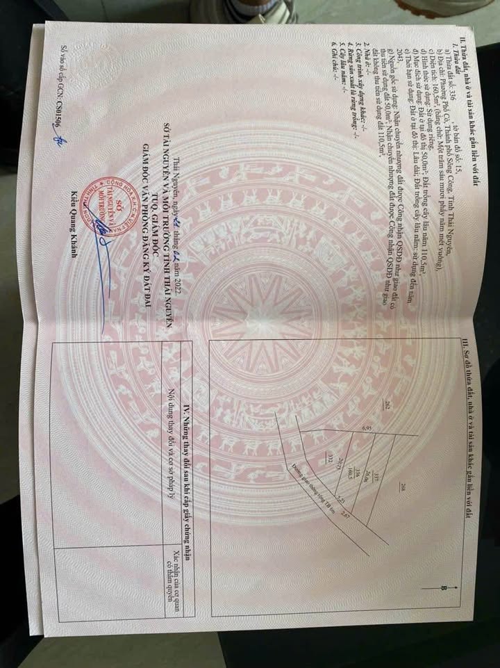 Đất nền 160m² tại Phố Cò, Sông Công - Giá chỉ 790 triệu!