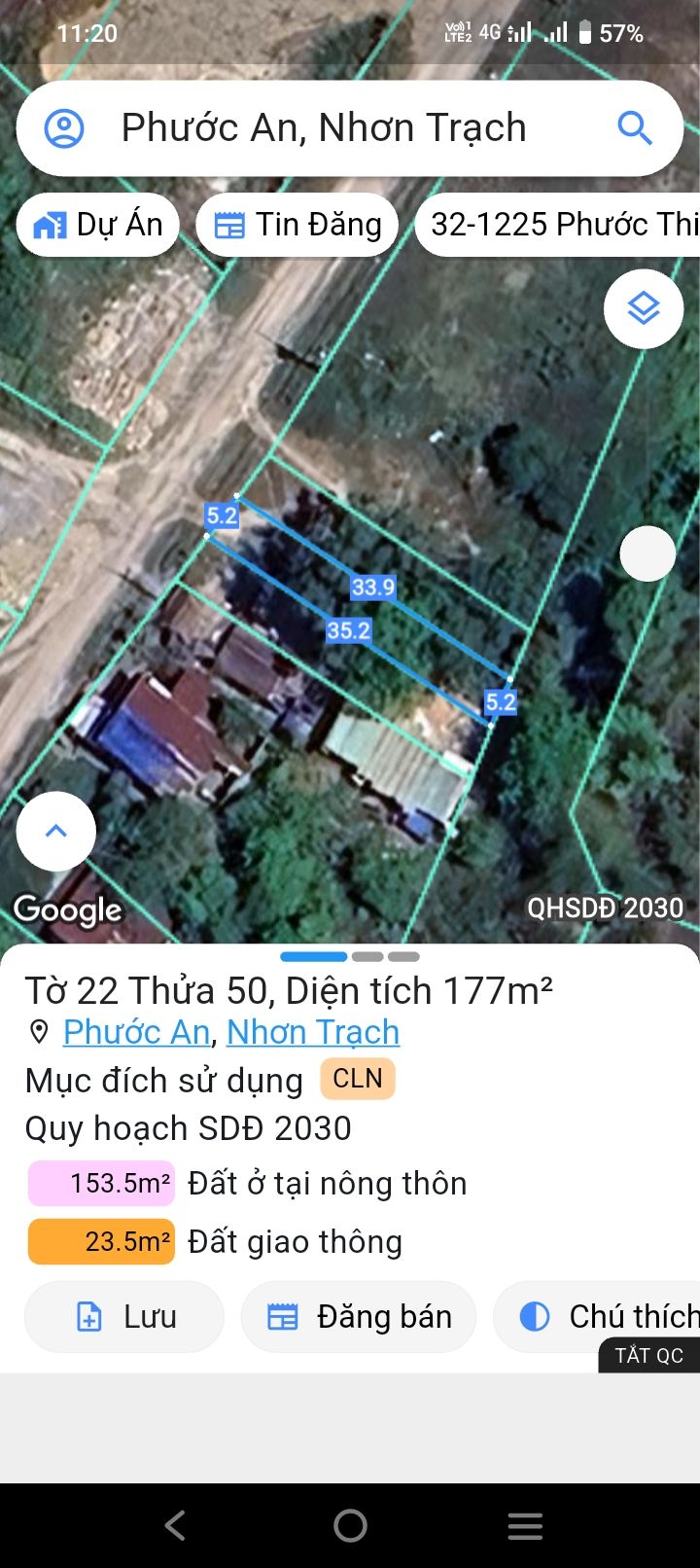 Đất nền Phước An Nhơn Trạch 177m² giá chỉ 1.2 tỷ - Sổ đỏ chính chủ!