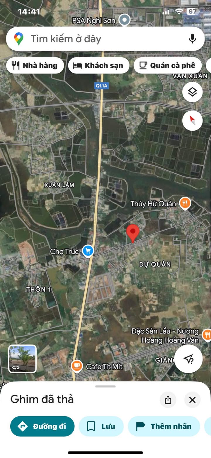 Đất kinh doanh Nghi Sơn 143m² giá 2 tỷ - Sổ hồng chính chủ!