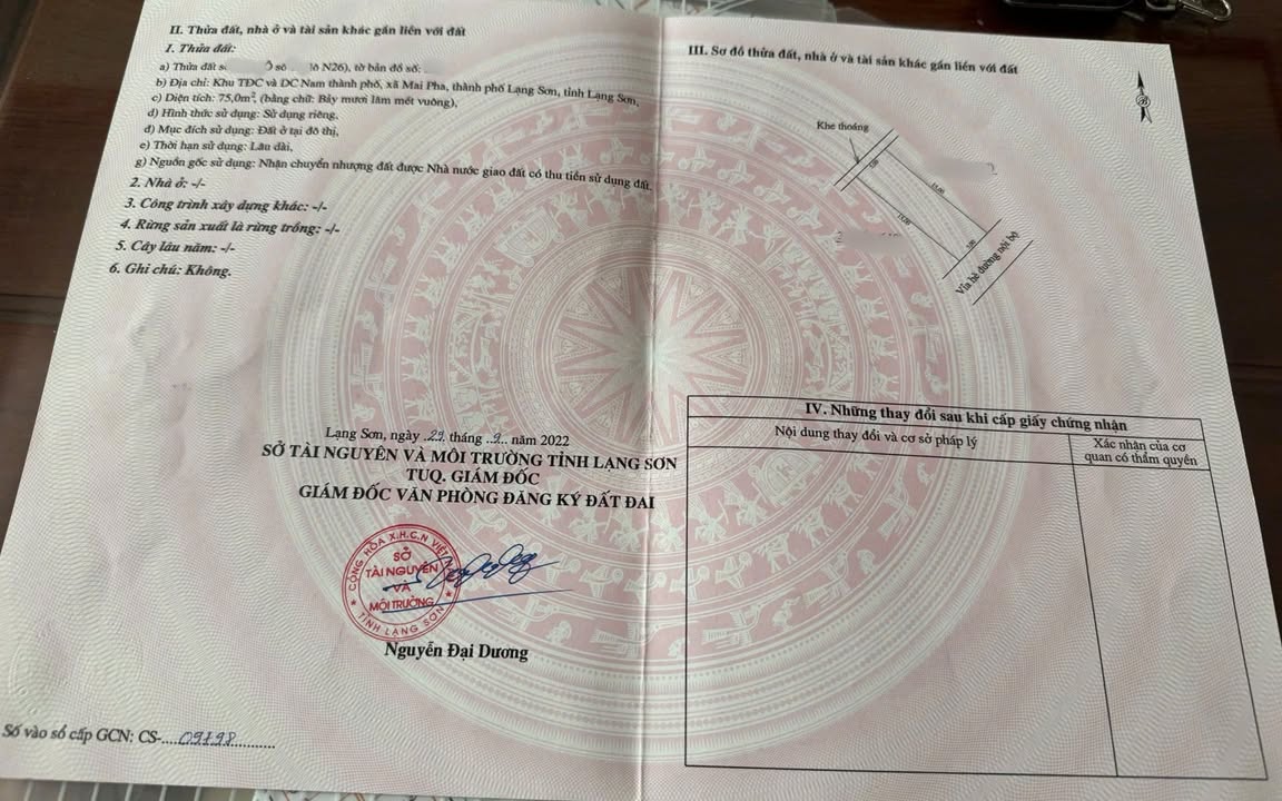 Đất ở N26 TĐC Mai Pha 75m² giá chỉ 2 tỷ - Cơ hội đầu tư tuyệt vời!