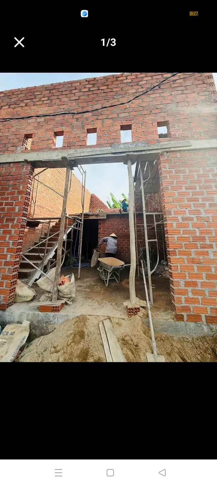 Nhà Gác lửng Nhơn Phú, Quy Nhơn 48m² giá 600 triệu - Chọn màu sơn theo ý thích!