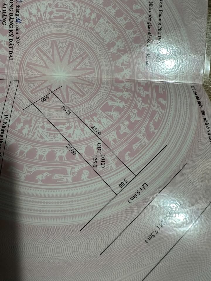 Đất nền Cái Răng 125m² giá 3.4 tỷ - Vị trí tiềm năng gần chợ Phú Thứ!