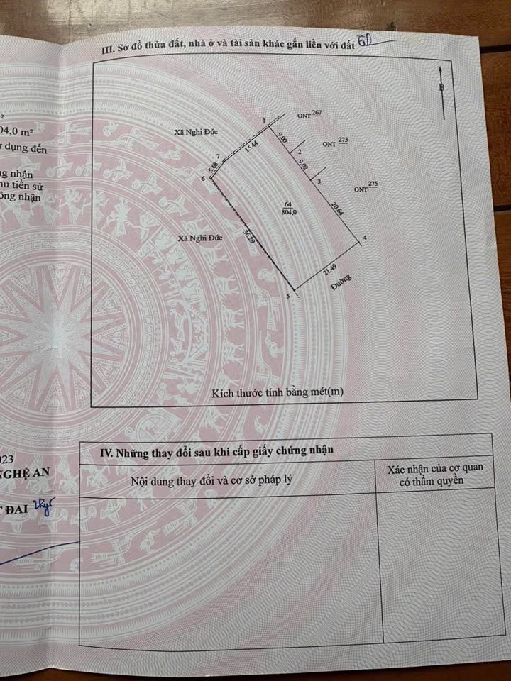 Đất nền Nghi Đức 100m² giá 2.5 tỷ - Sổ đỏ chính chủ, đường 8m