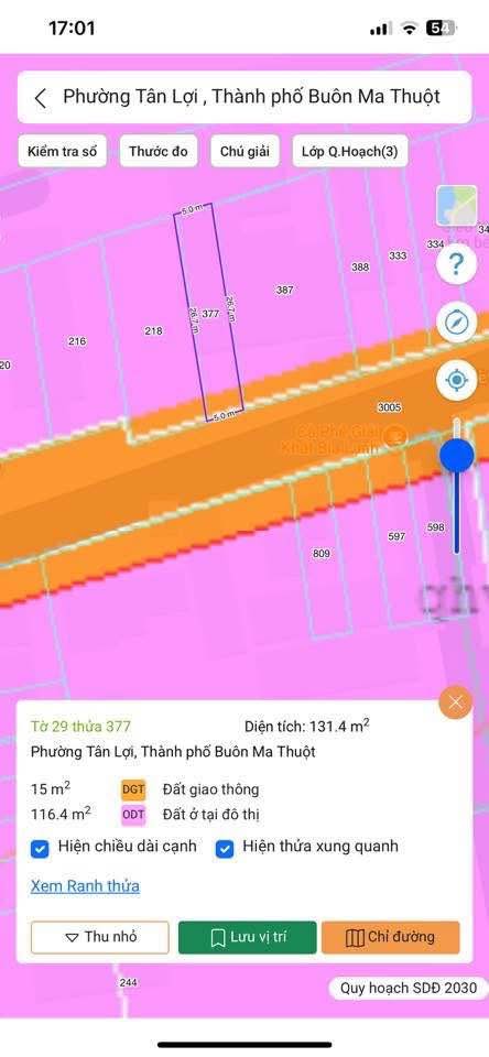 Đất nền mặt tiền đường Hà Huy Giáp, Tân Lợi 132m² giá 4.38 tỷ - Cơ hội đầu tư hấp dẫn!