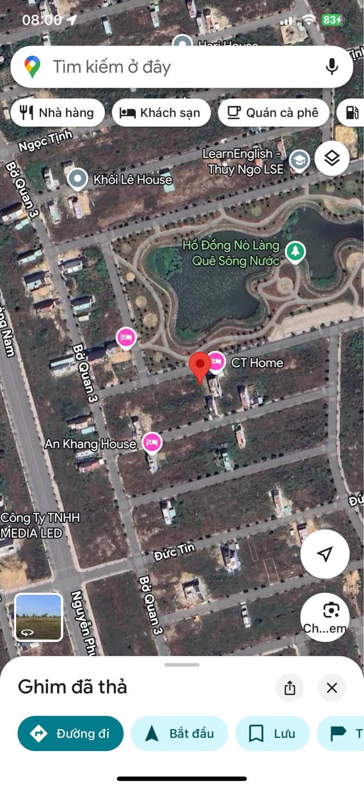 Biệt thự đường Nguyễn Phước Lan 180m² giá 11.5 tỷ - View hồ đầm sen tuyệt đẹp!