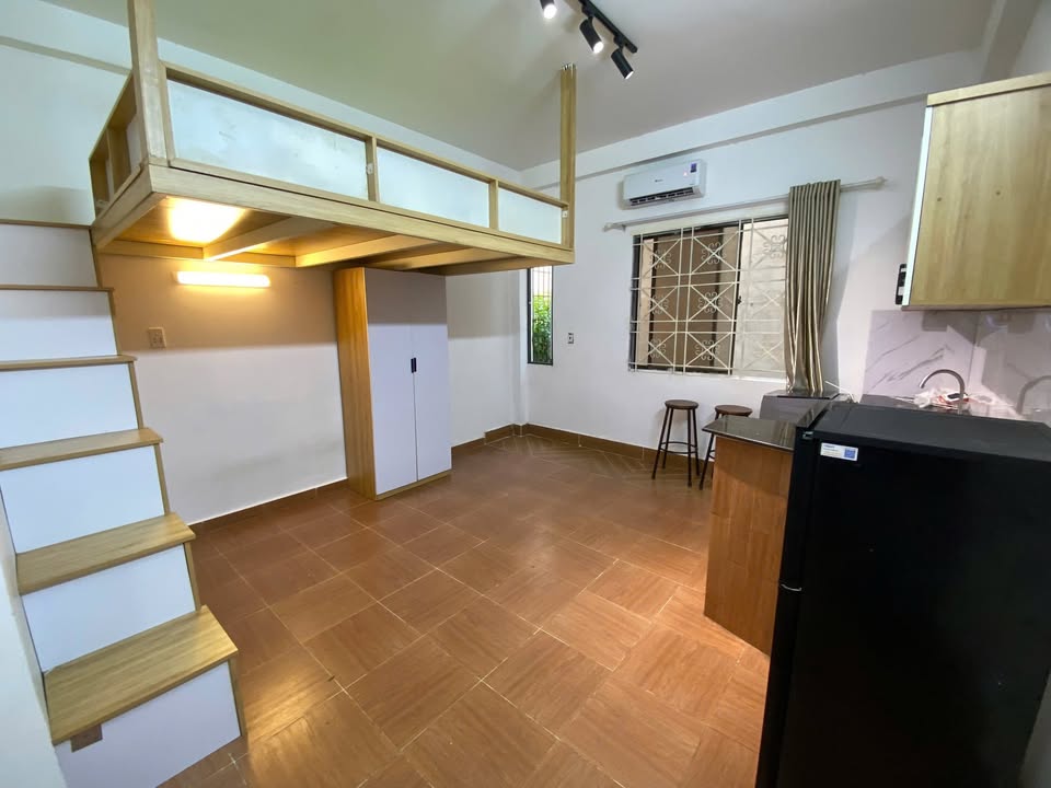 Duplex cho thuê 243 Chu Văn An, Bình Thạnh 30m² - Full nội thất, ô tô vào tận cửa!